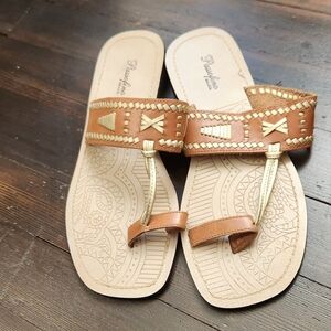 Leather Passafino Tribal Sandals